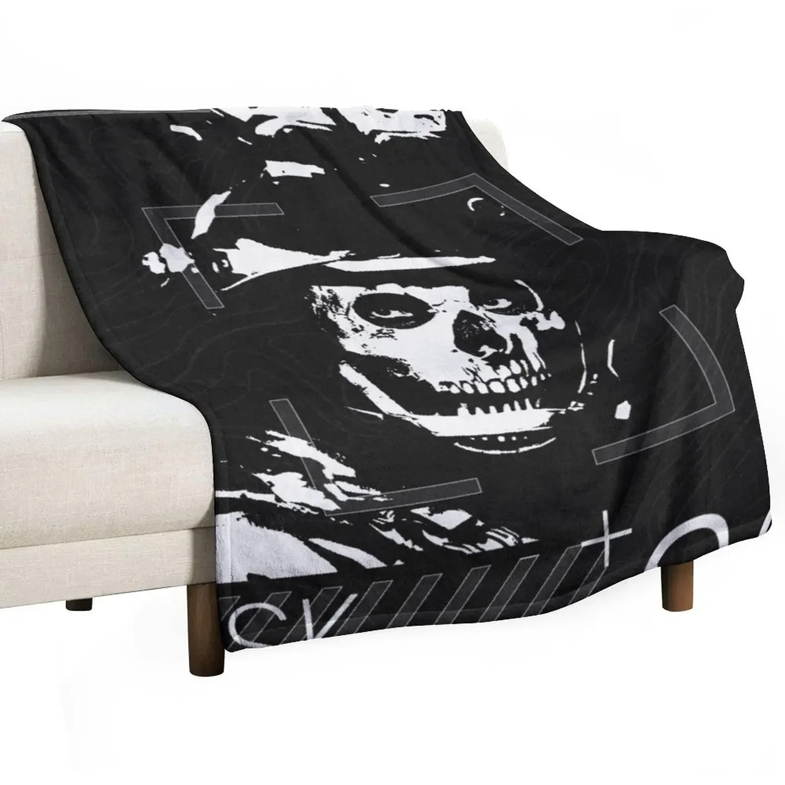 Simon Ghost Shelby Mw2 Coperta Manga Letti Morbidi Per Divano Coperte Sottili
