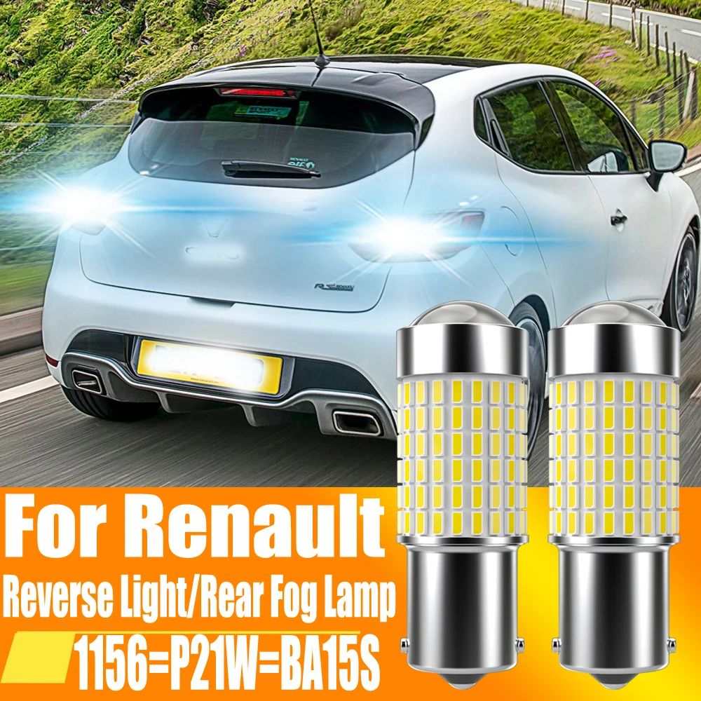 2 Pz P21W Led Luce Di Retromarcia Lampada Di Backup 1156 7506 Ba15S Lampadina 12V Per Renault Megane 2 Scenic Clio Captur Kangoo Duster Master