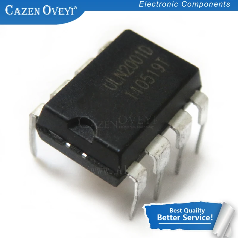 1 Pz/Lotto Uln2001D Uln2001 2001D Dip-8 Darlington Ic P Nuovo Originale In Azione