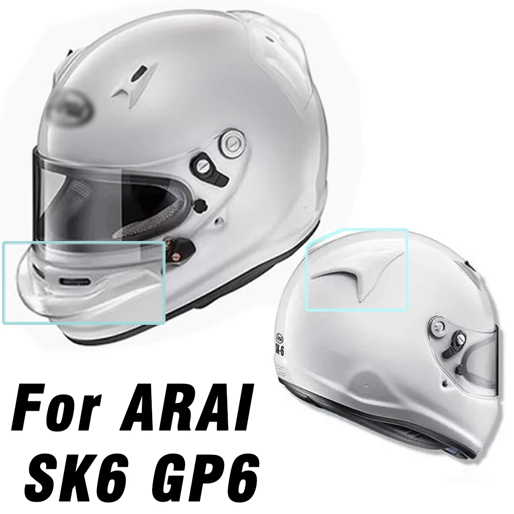 Per Arai Sk6 Gp6 Gp-6 Chin Vent Guard Breath Guard Street Deflettore Protector Top Air Vent Cover Accessori Per Casco