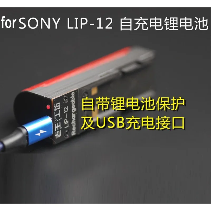 Batteria Walkman 3000Mah Lip-12, Lip-12H Per Sony Mz-B3, Mz-E3, Mz-R2, Mz-R3, Mz-R30, Mz-R35, Mz-R4, Mz-R4St