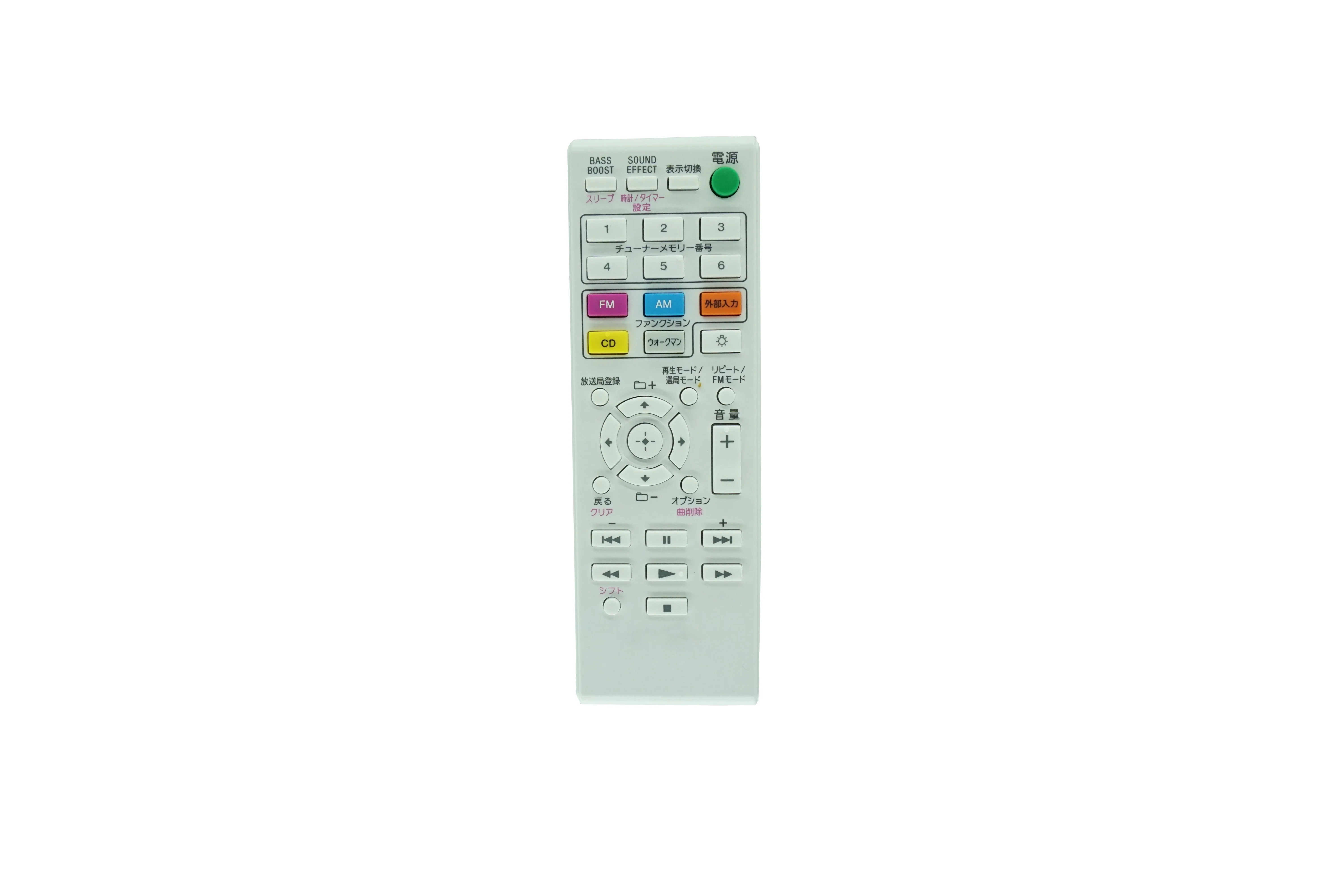 Telecomando Giapponese Per Sony Cmt-V50Ip Cmt-V75Btip Cmt-V70B Sistema Audio Componente Hi-Fi Walkman Micro
