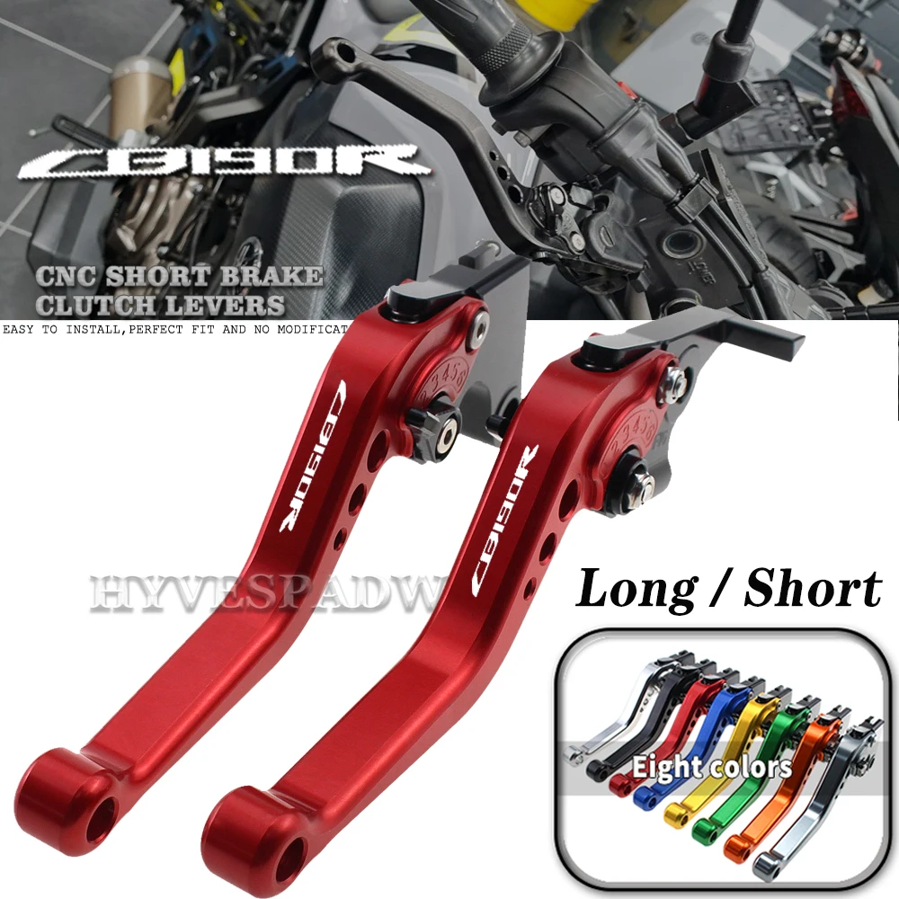 Per Honda Cb 190R Cb190R Cb 190 R 2016-2020 Moto Maniglie Regolabili Leva Leve Frizione Freno Corto