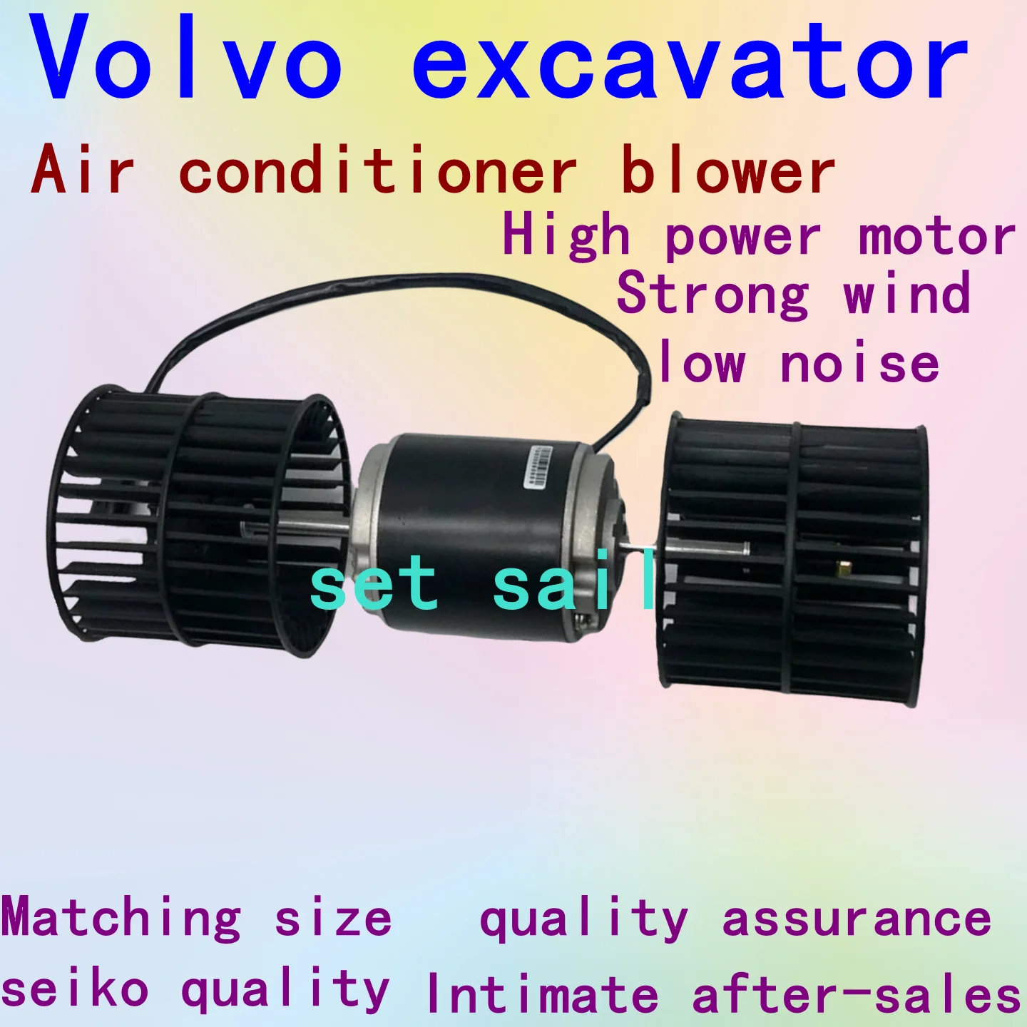 Escavatore Volvo Parts 140 210 240 290 360 460B Condizionatore D'Aria Ventilatore Motore Ad Aria Calda Montaggio Di Pezzi Di Ricambio Per Lavori Tempo