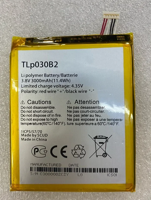 Per Batteria Alcatel Alcatel One Touch Link Y855 Tlp030B2