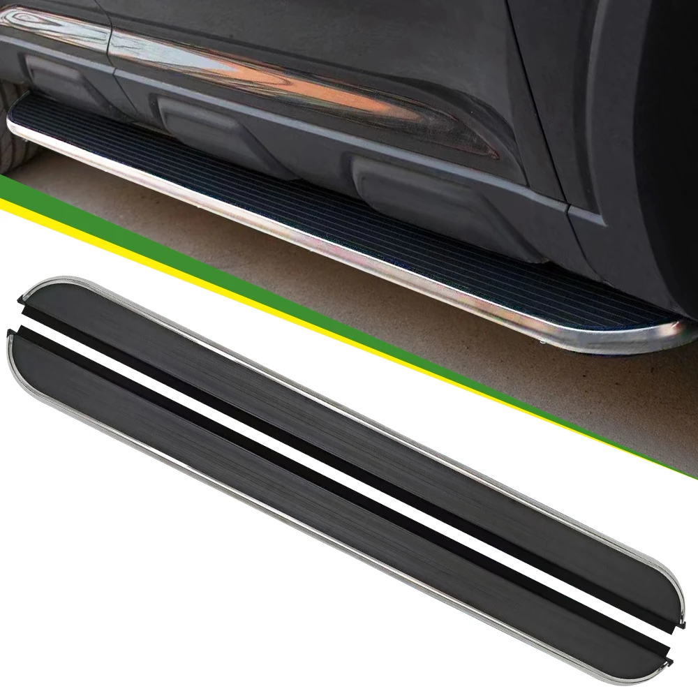 2 Pezzi Per Chevy Groove 2017-2024 Pedane Laterali Fisse Pedane Nerf Bar Pedal