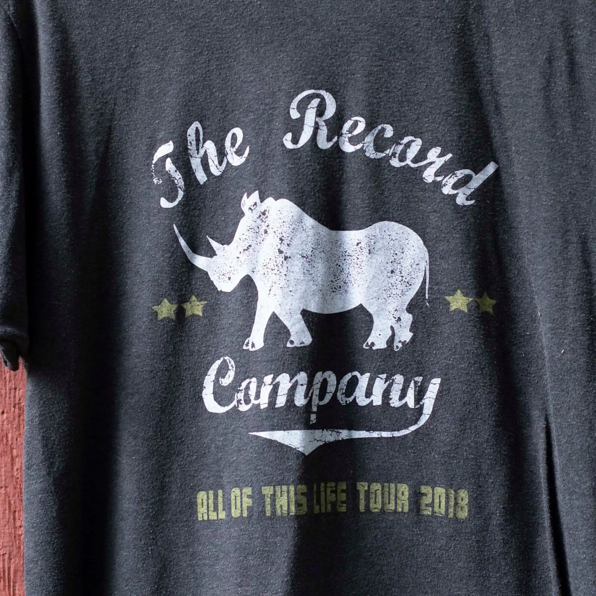 The Record Company Tour T Shirt Taglia Grande