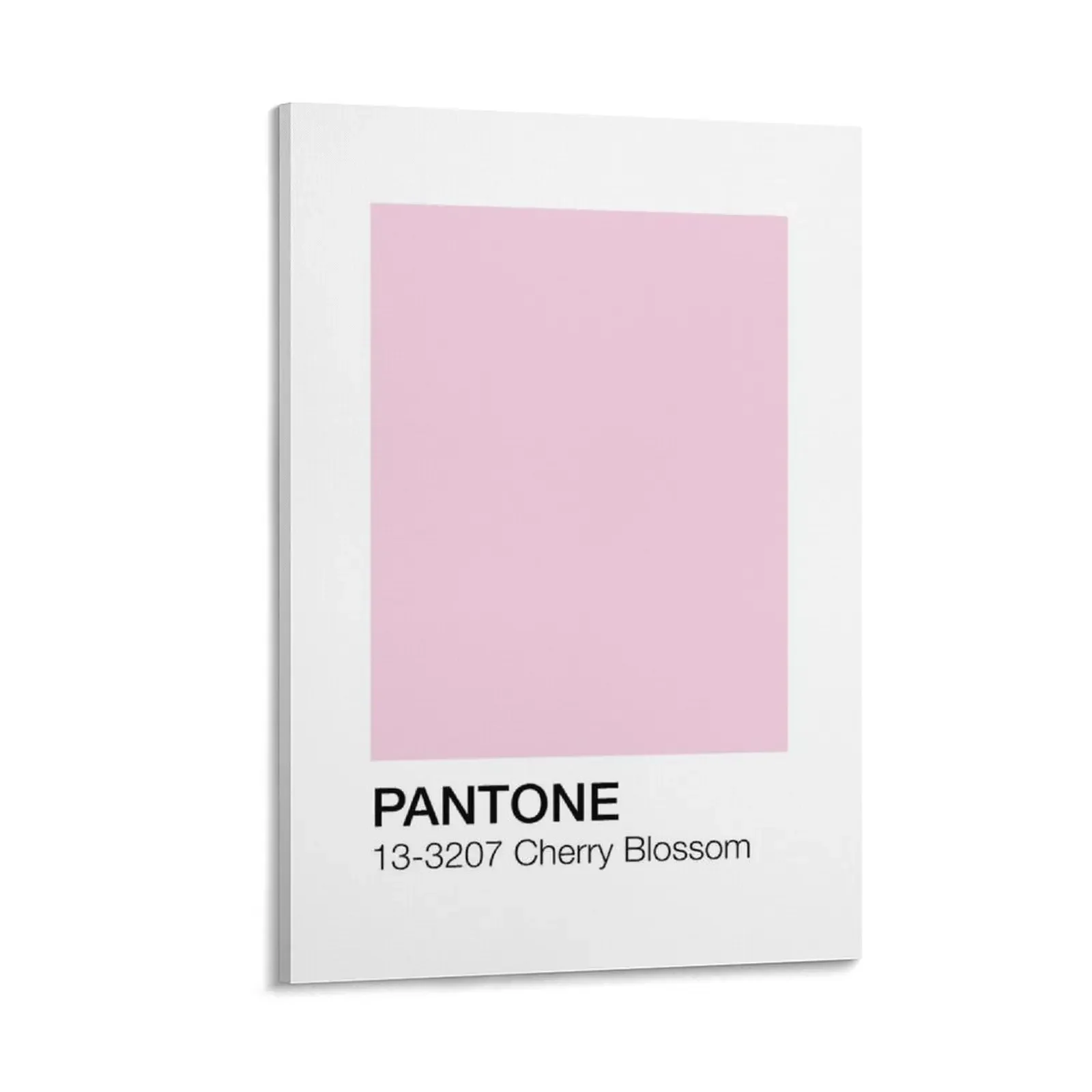 Cherry Blossom Pantone Shade Canvas Painting Decoration Poster For Room