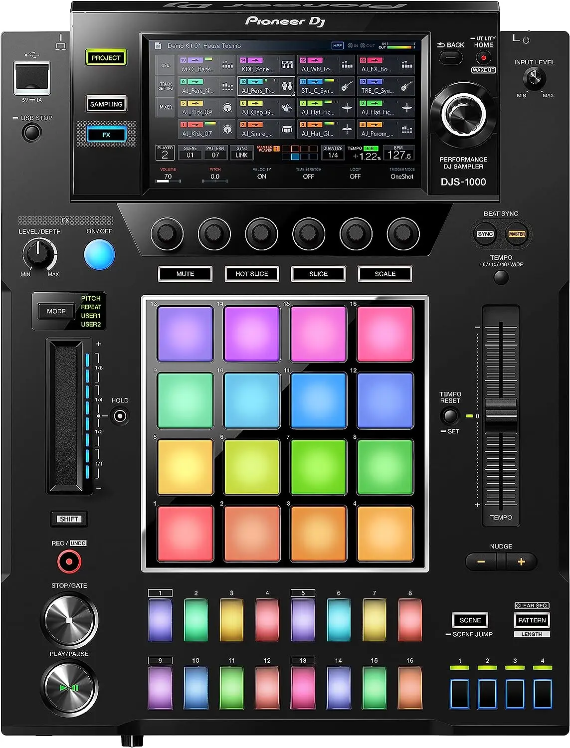 Nuovissimo Pioneer Dj Djs-1000 Campionatore Dj Autonomo