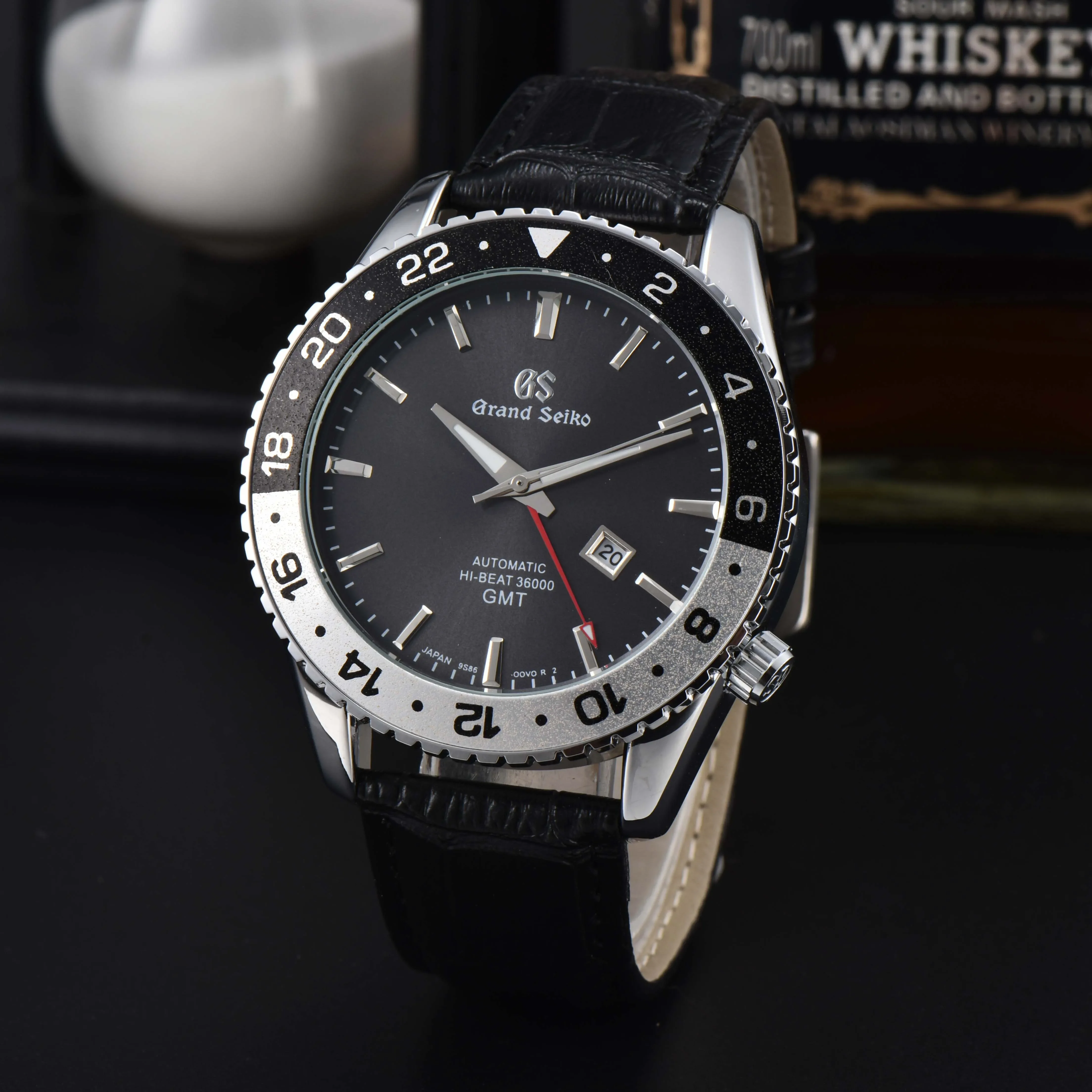 Nuovo Marchio Di Lusso Grand Seiko Slgc001G Tentagraph Evolution 9 Collection Cinturino In Acciaio Cronografo Al Quarzo Aaa Orologio Da Uomo