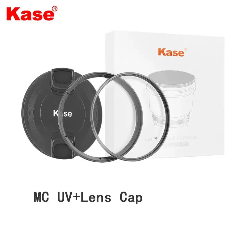 Kit Filtro Uv Kase Per Obiettivo Nikon Z 600Mm F/4 Tc Vr S Mcuv E Cappuccio Dell'Obiettivo