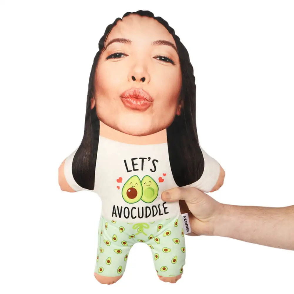 Minime Cuscino Cuscino Bambole Foto Viso Cuscino Personalizzato Creativo Personalizzato Ragazza Viso Cuscino Avocuddle Mini Me