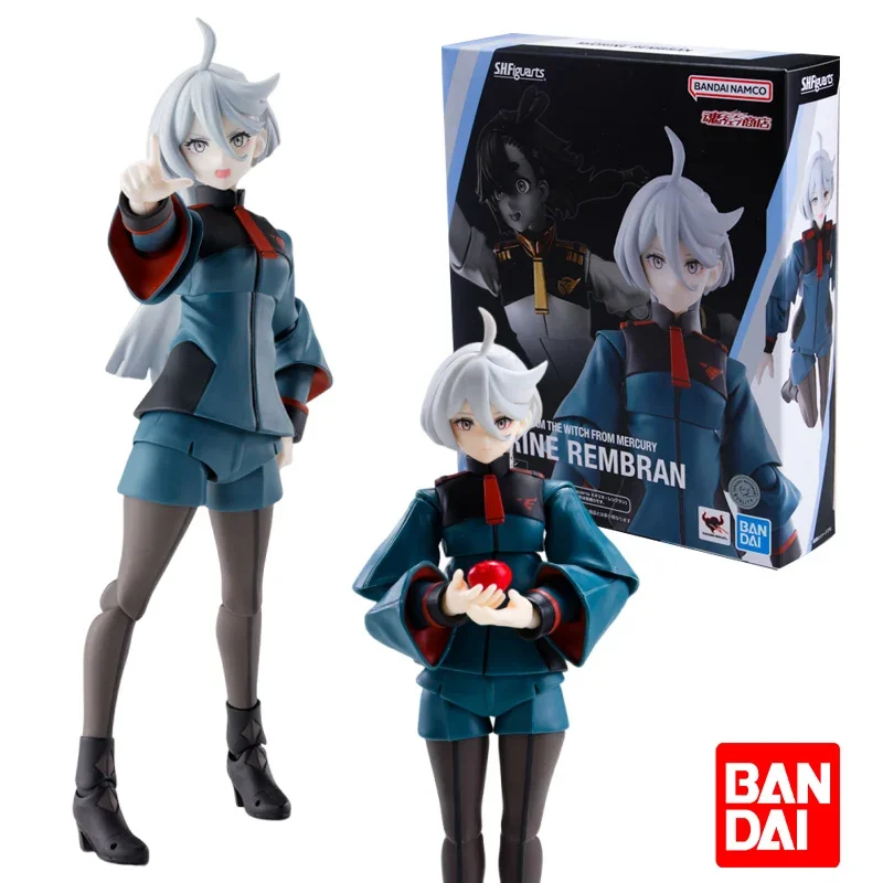 Pre-Sale Bandai Spirits S.H. Figuards Miorine Rembran Mobile Suit Gundam: La Strega Da Mercury 13Cm Doll Shf Action Figure Toy