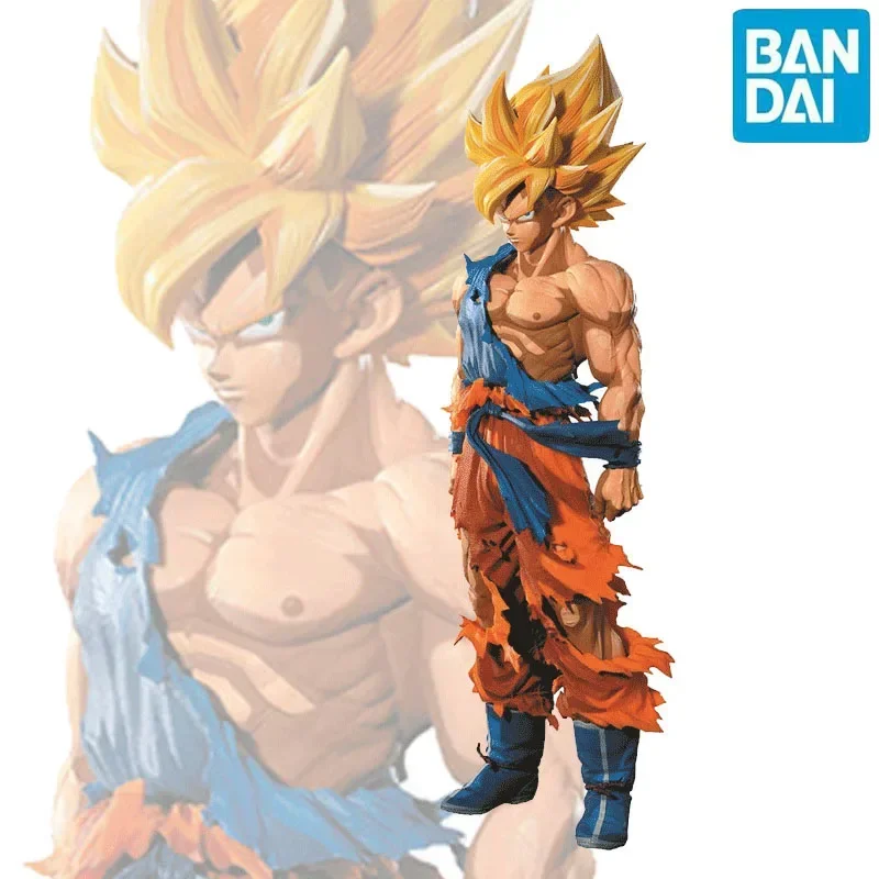 Bandai 2024 Banpresto Dragon Ball Z Super Master Stars Piece Figure The Son Goku Anime Kakarotto Action Collect Model Kids Toy
