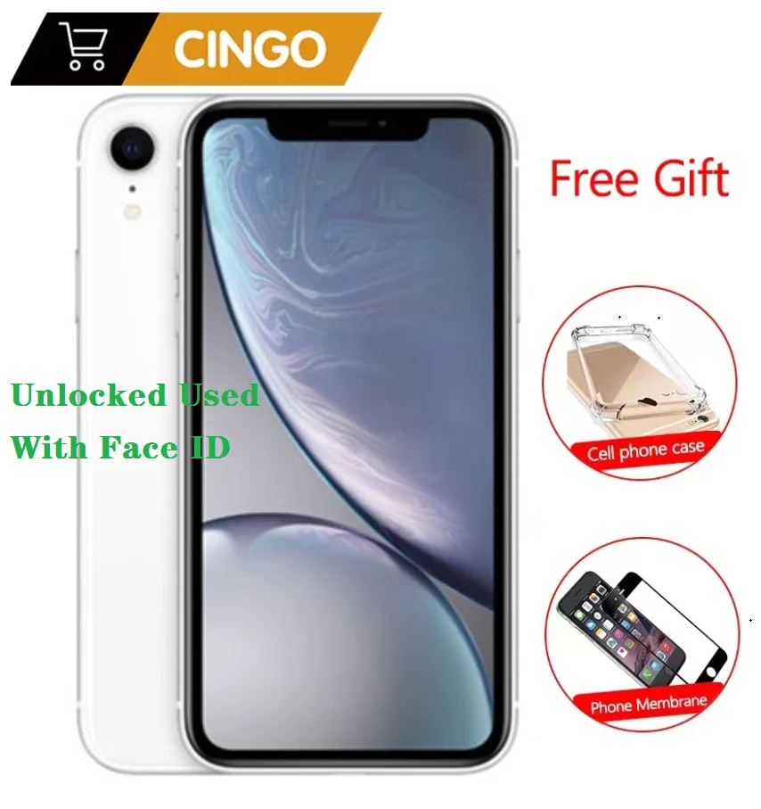 Sbloccato Originale Iphone Xr Face Id 6.1 "3G Ram 64Gb/128Gb/256Gb Rom 4G Smartphone Iphonexr