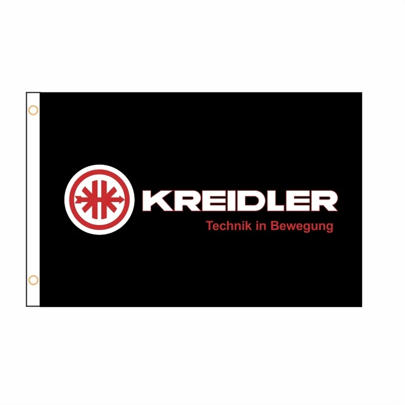 Fascia Alta Personalizzata Bandeira De Kreidler Bandeira 2Ft * 3Ft * 5Ft Gr À Fico Personalizado Impresso Qz-244