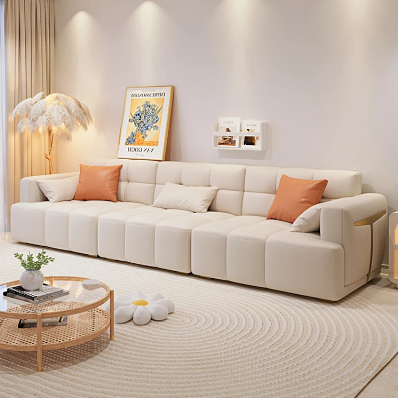 Pavimento Reception Soggiorno Divani Componibile Spugna Nordica Divani Ergonomici Semplici Chaise Longue Divani Soggiorno Mobili Moderni