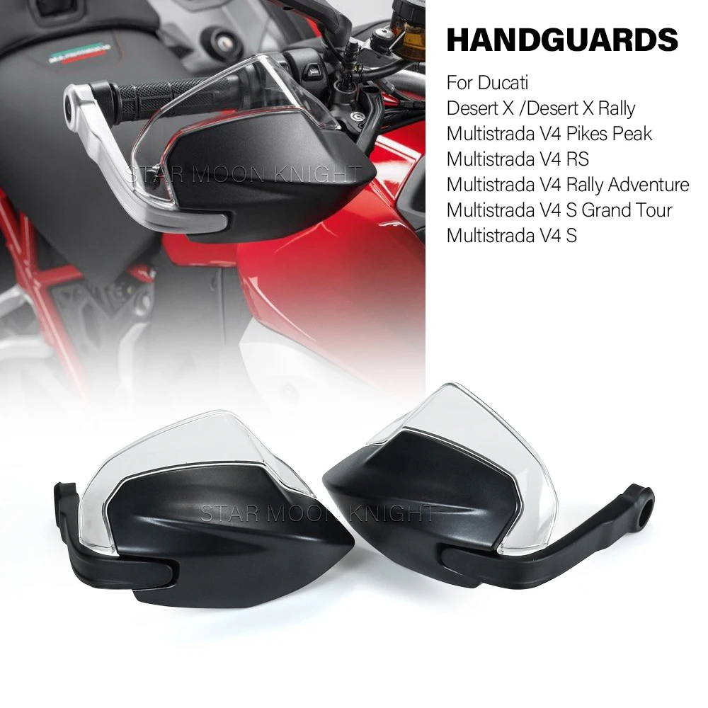 Copertura Del Vento Per Ducati Desert X Rally Multistrada V4S V4 Grand Tour Accessori Manubrio Paramani Kit Di Estensione Paramano