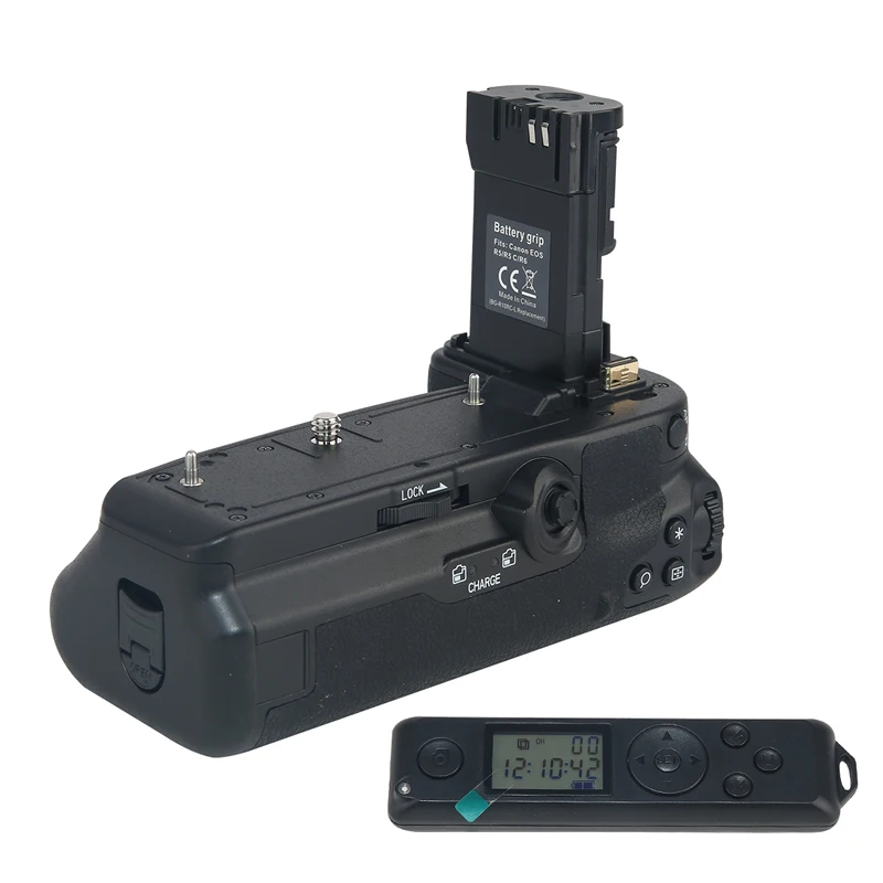 Bg-R10 Battery Grip Con Telecomando Bg-R10 Impugnatura Verticale Per Canon Eos R5 R5C R6 R6Ii Battery Grip