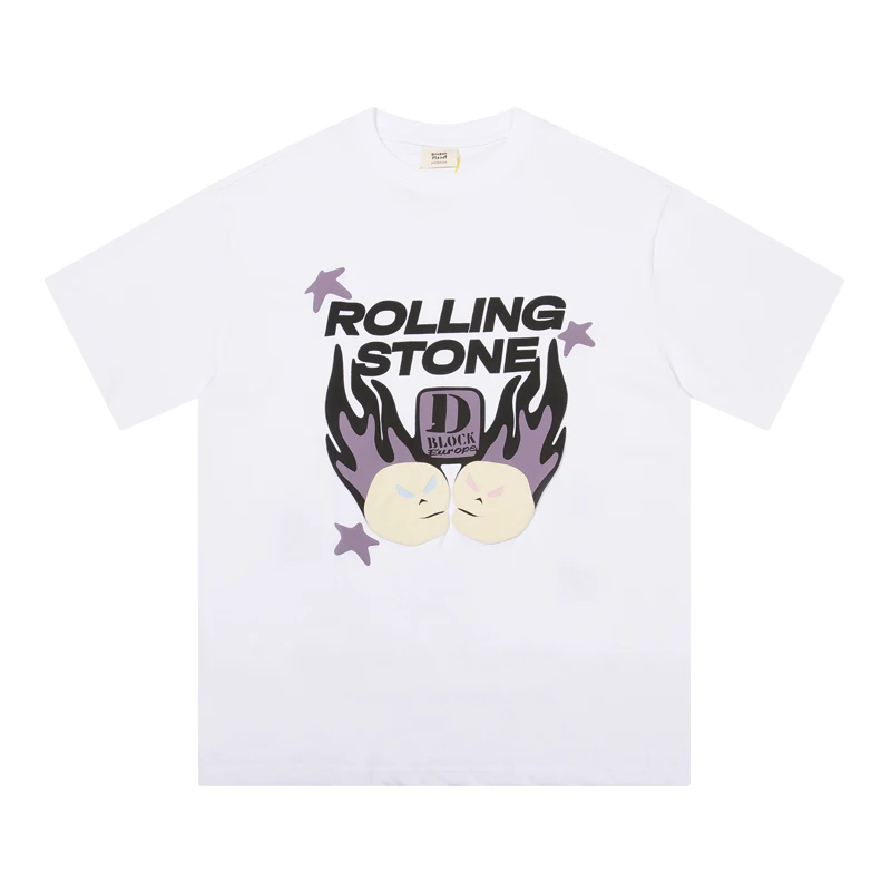 Broken Planet White Trust Your Universe T-Shirt Alta Qualità Bp Casual Allentata Manica Corta Tee Top Per Uomo Donna