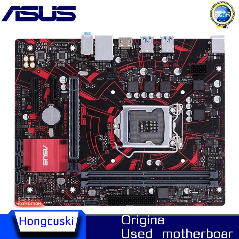 B360M-V3 Per Asus Ex-B360M-V3 Usato Presa Scheda Madre Originale Lga 1151 Ddr4 B360 32G Sata3 Scheda Madre Desktop