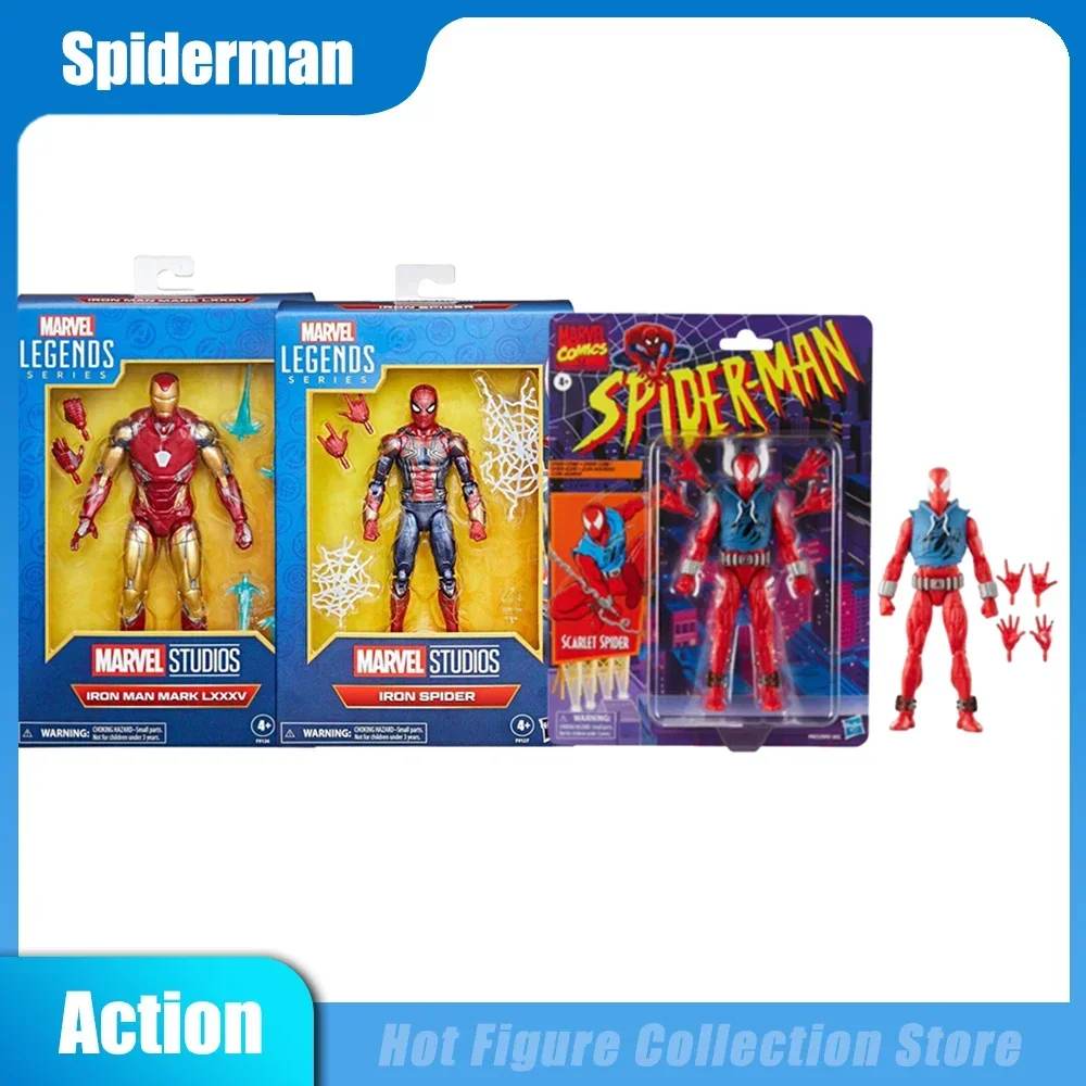 Spider-Man Comics Action Figure Scarlet Spider Spider-Shot Last Stand Anime Figures Statue Model Dolls Regali Di Compleanno Per Bambini