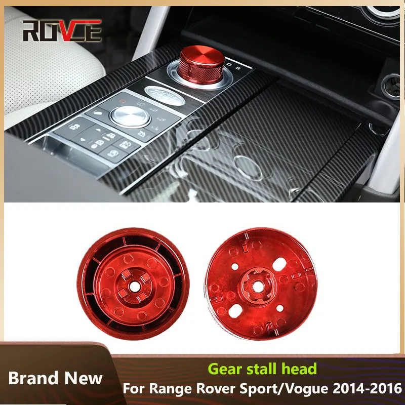 Rovce Car Pomello Del Cambio Cover Upgrade Sv Style Per Land Rover Range Rover Vogue /Sport 2014-2016 Accessori
