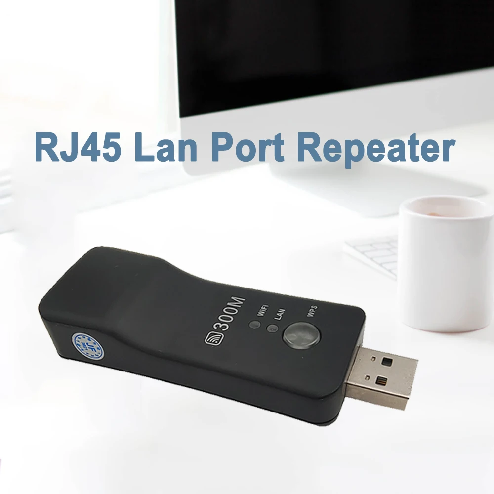 Universale Wireless Usb 300Mbps Smart Tv Wifi Repeater Adapter Tv Sticks Ripetitore Di Rete Ethernet Per Samsung Sony Lg Tv