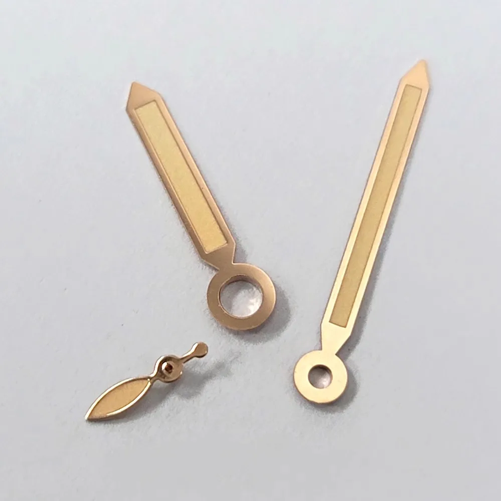 Accessorio Per Orologio A Mano Calibro 6497/6498 Con Orologio Luminescente Tono Oro Rosa A Tre Mani