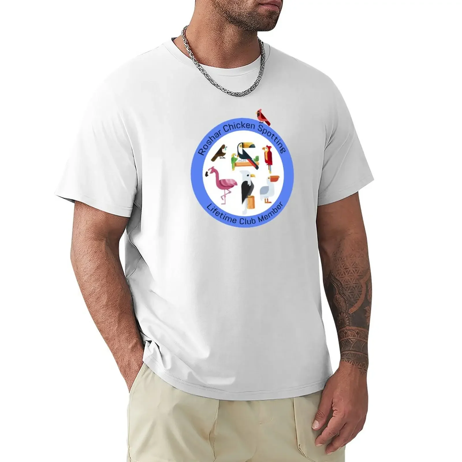 Chicken Spotting T-Shirt Uomo Abbigliamento T-Shirt Uomo Graphic T-Shirt Pack