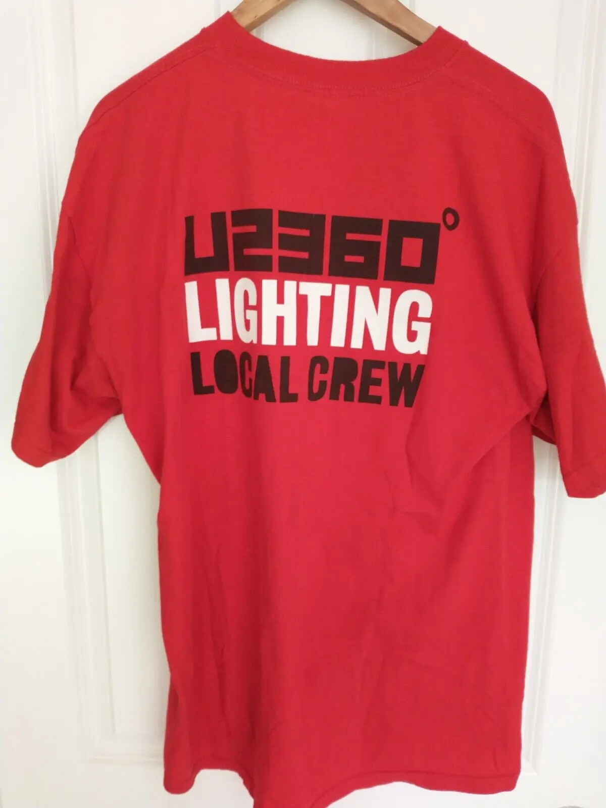 Rare U2 360 Tour Crew Shirt Taglia Xl