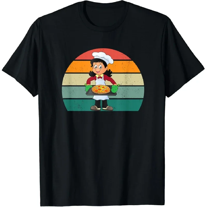 2024 Cooker Chef Kitchen Cooking Food Tasting Gourmet Cooking T-Shirt Coppia Short Summer Tees Casual Cotton