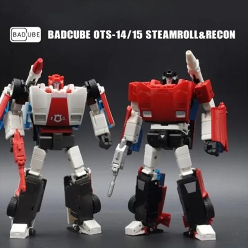 Trasformazione Badcube Bc Ots-14 Sideswipe Ots-15 Red Alert G1 Mp Action Figure Robot Toy