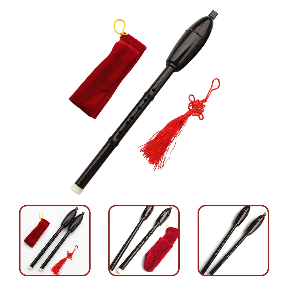 Bau Flute Bawu National Vertical Folk Instrument Per Starter Tradizionale Wind Beginner Kit Toy