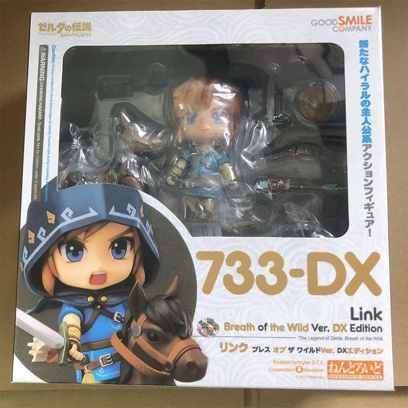 Disponibile Versione Q Nenderoid The Legend Of Zelda Link Deluxe Edition 733Dx Con Un Pony Breath Of The Wilderness Modello In Pvc