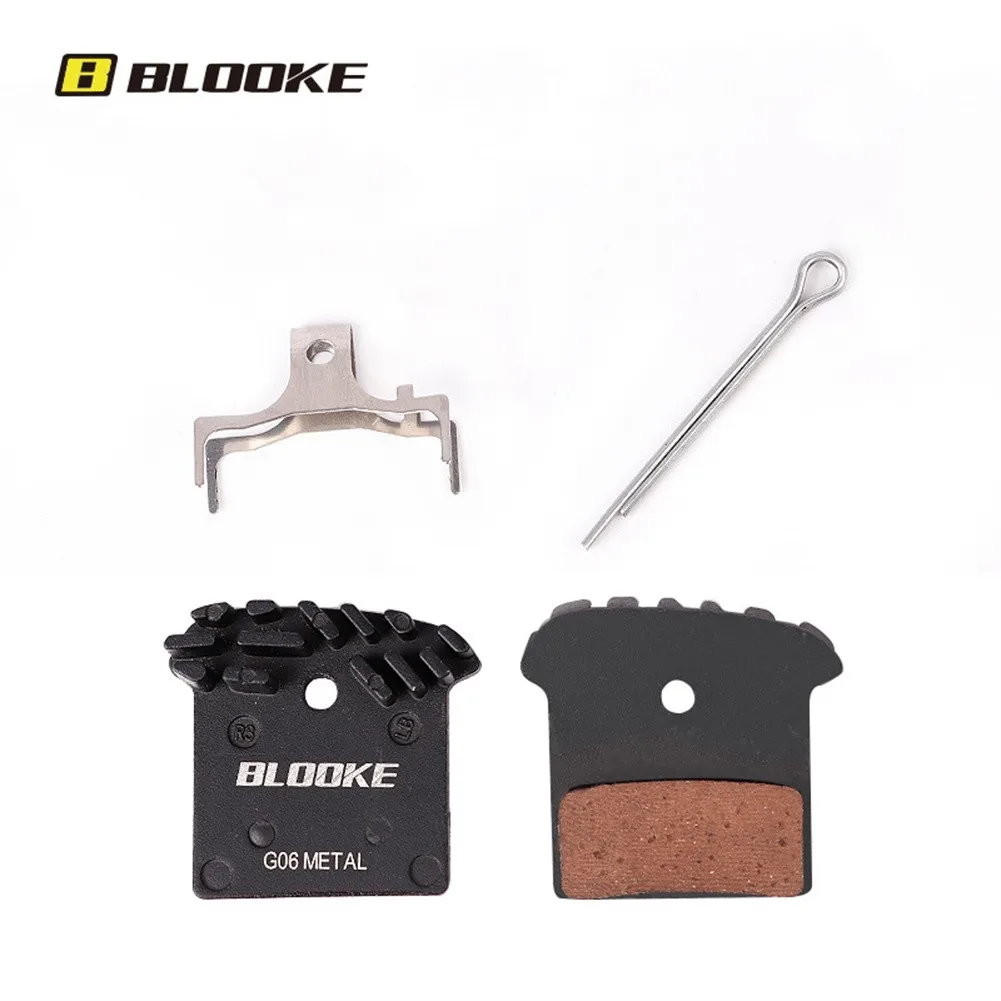 Blooke Dissipazione Del Calore Pastiglie Freno Bicicletta Metallo/Ceramica Aletta Di Raffreddamento Pastiglie Freno A Disco Per Shimano J02A Slx Xtr M
