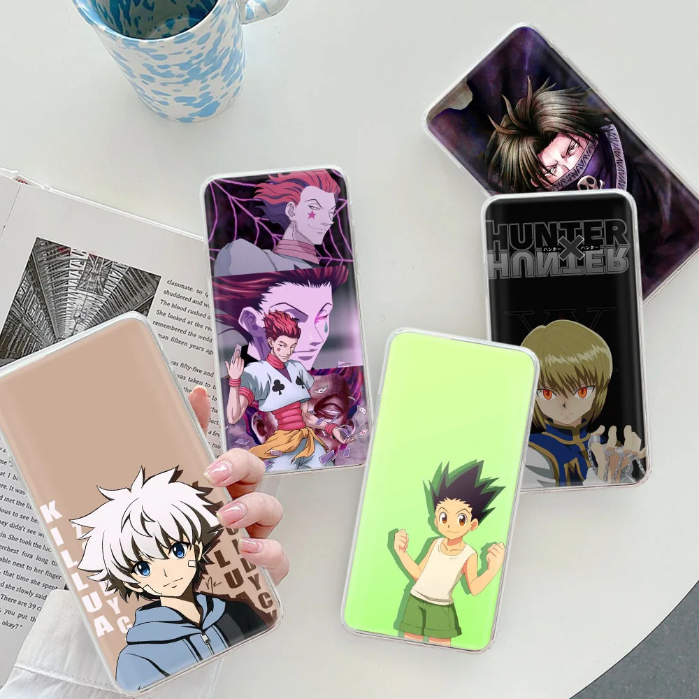 Hunter X Anime Hunter Gon Killua Custodia Trasparente Per Tecno Camon 18 Premier 18I 18 P 18T 17 17P 16 15 19 Pro Cover
