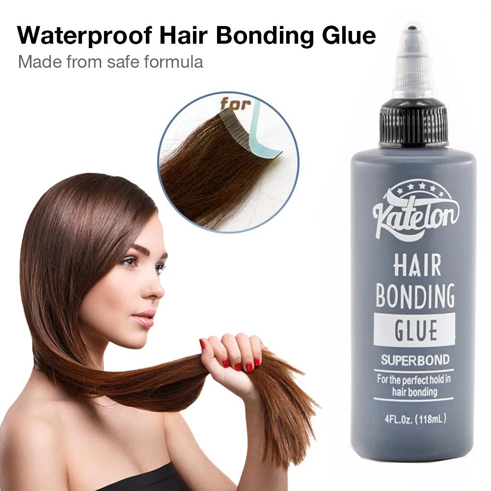 Toupee Toupee Adesivo Liquido Ciglia Finte Colla Per Parrucca Facile Da Applicare Estensione Dei Capelli Del Salone Impermeabile Professionale Invisib