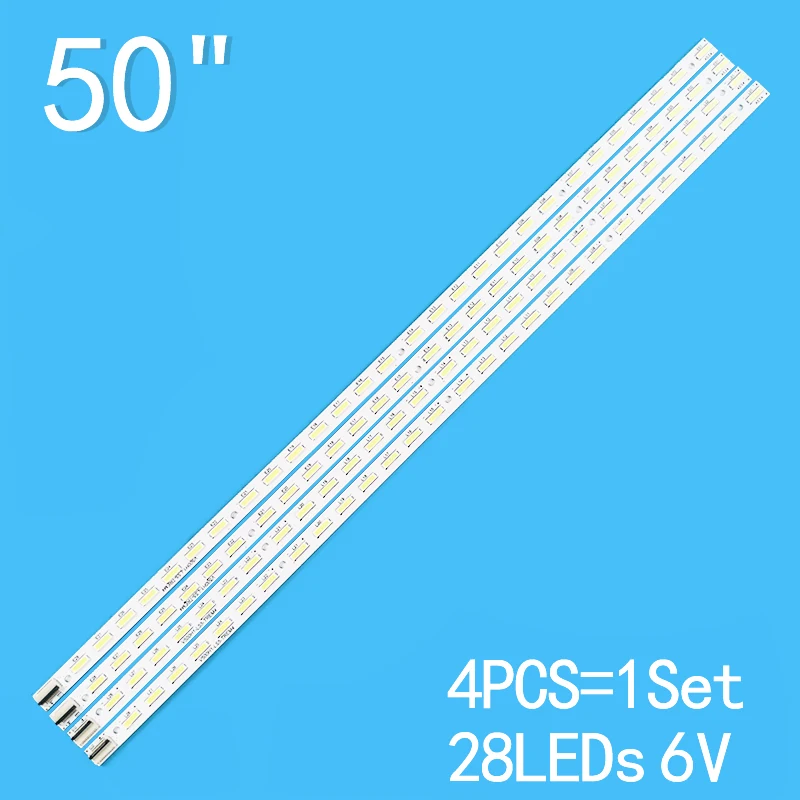 315Mm Nuova Striscia Led 2 Pezzi O 4 Pezzi Per Le50D8800 V500Hj1-Le1 V500H1-Ls5-Tlem6 V500H1-Ls5-Trem6 V500H1-Ls5-Tlem4 V500H1-Ls5-Trem4