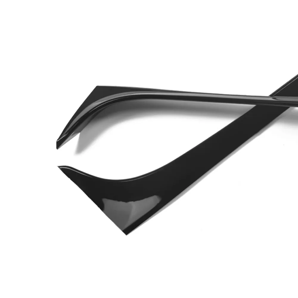 Spoiler Nero Ala Per 2014-2020 Golf 7/7.5 Spoiler Top Wings Black Lip Body Kit Splitter Trunk Trim Affix Stick Accessori Per Auto