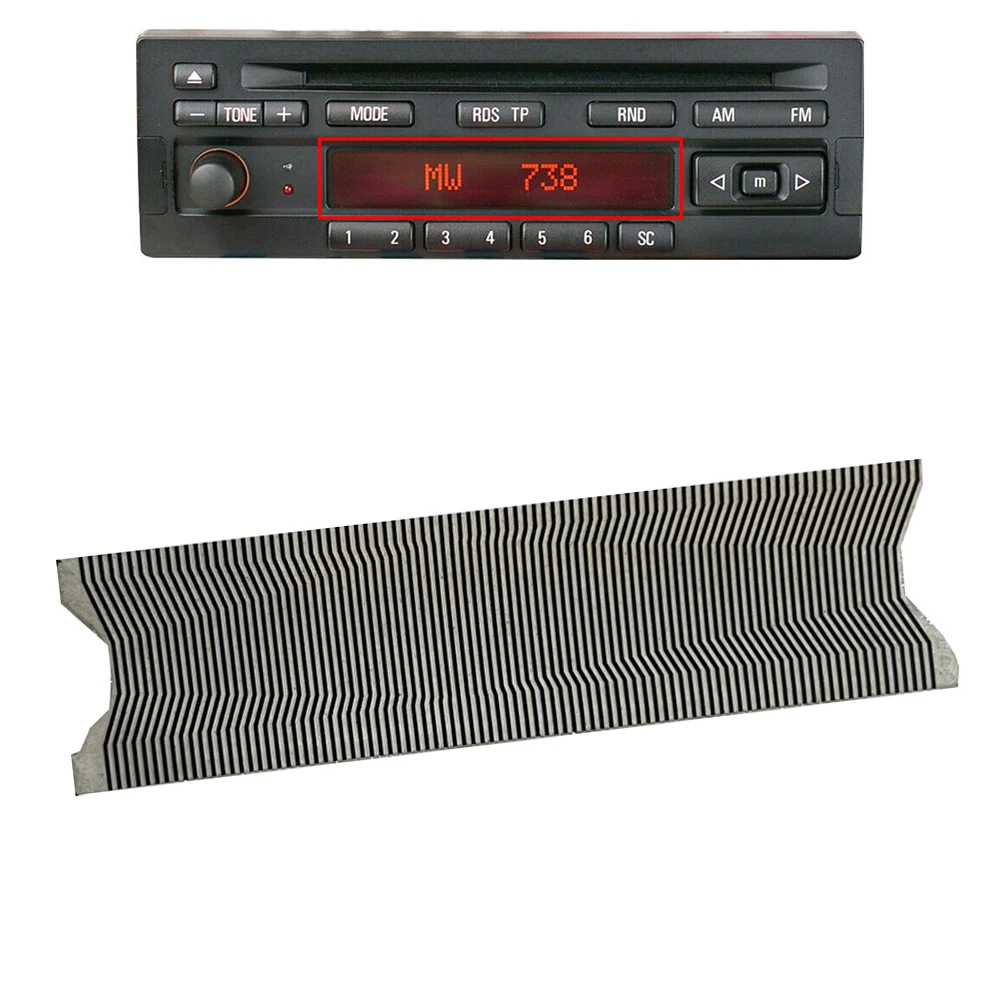 Cavo A Nastro Di Riparazione Pixel 12V Per Bmw Business Cd Rds Radio Cd23 E Riparazione Rds Pixel Business Fix Cavo Piatto 65128374584 Parti
