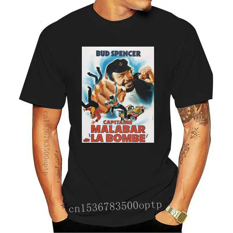 Nuovo Seltene Gegenst Nde! Maglietta Bud Spencer Film Cinema Malabar Punch 2021 Fashion Cool Magliette Casual