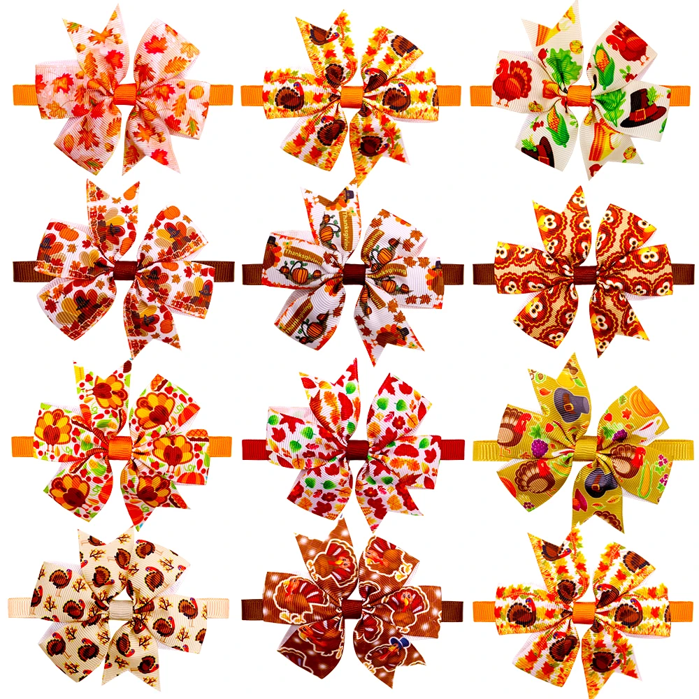 Autunno Pet Bowties Collare Regolabile Archi Classici Pet Dog Cat Cravatte Puppy Hairbows Pet Dog Accessori Pet Grooming Product