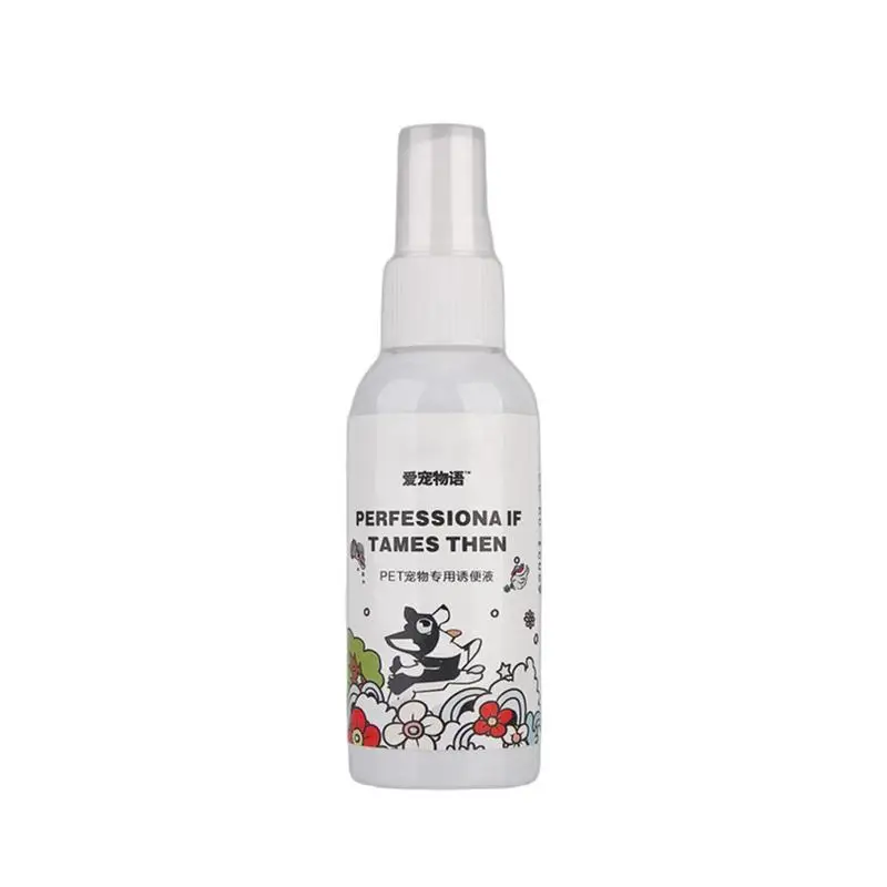 50Ml Pet Dog Spray Inducer Dog Toilet Training Puppy Potty Spray Formazione Per La Masturbazione Posizionamento Pet Potty Training Spray