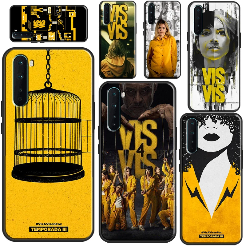 Custodia Vis A Vis Per Oneplus 8T 7T Nord 8 9 Pro Coque Per Oppo Realme 7 Pro Q3 6 8 Pro Gt C3 C21 C15
