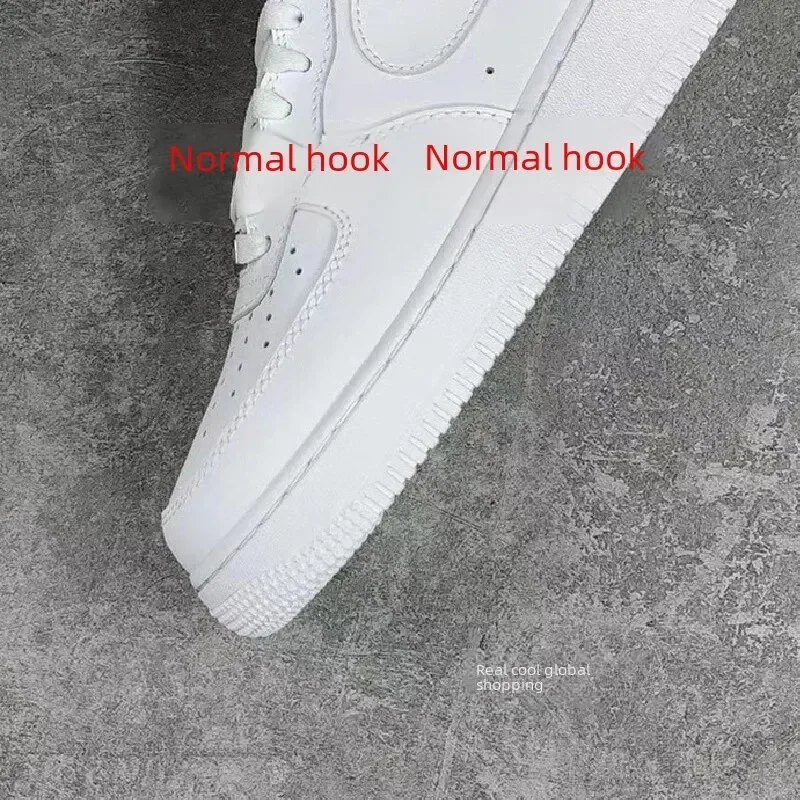 Pure White Women'S Air Force One Af1 Classic Macaron Uomo Nero Bianco Puro Originale Piccole Scarpe