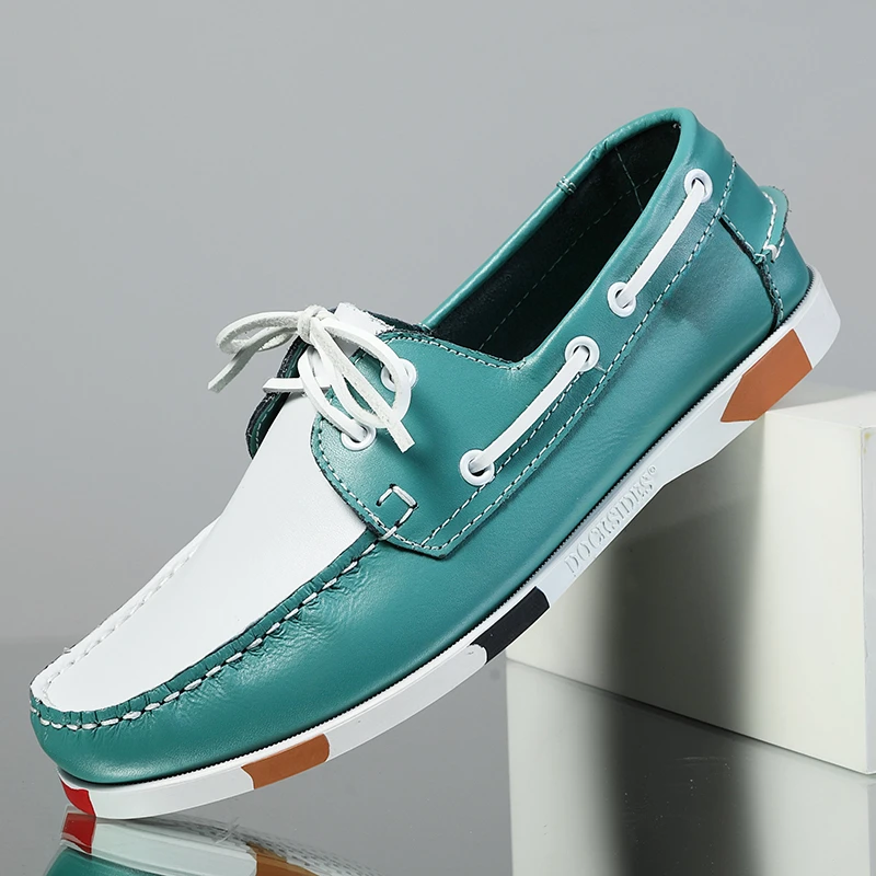 2024 Vendita Calda Scarpe Da Barca Per Uomo Scarpe Casual Da Uomo Fatte A Mano Scarpe Da Guida Di Buona Qualità Uomo Scarpe Comode Da Uomo