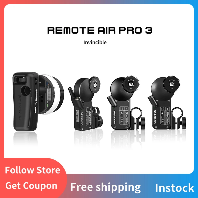 Pdmovie Remote Air Pro 3 Wireless Follow Focus Lens Control System
