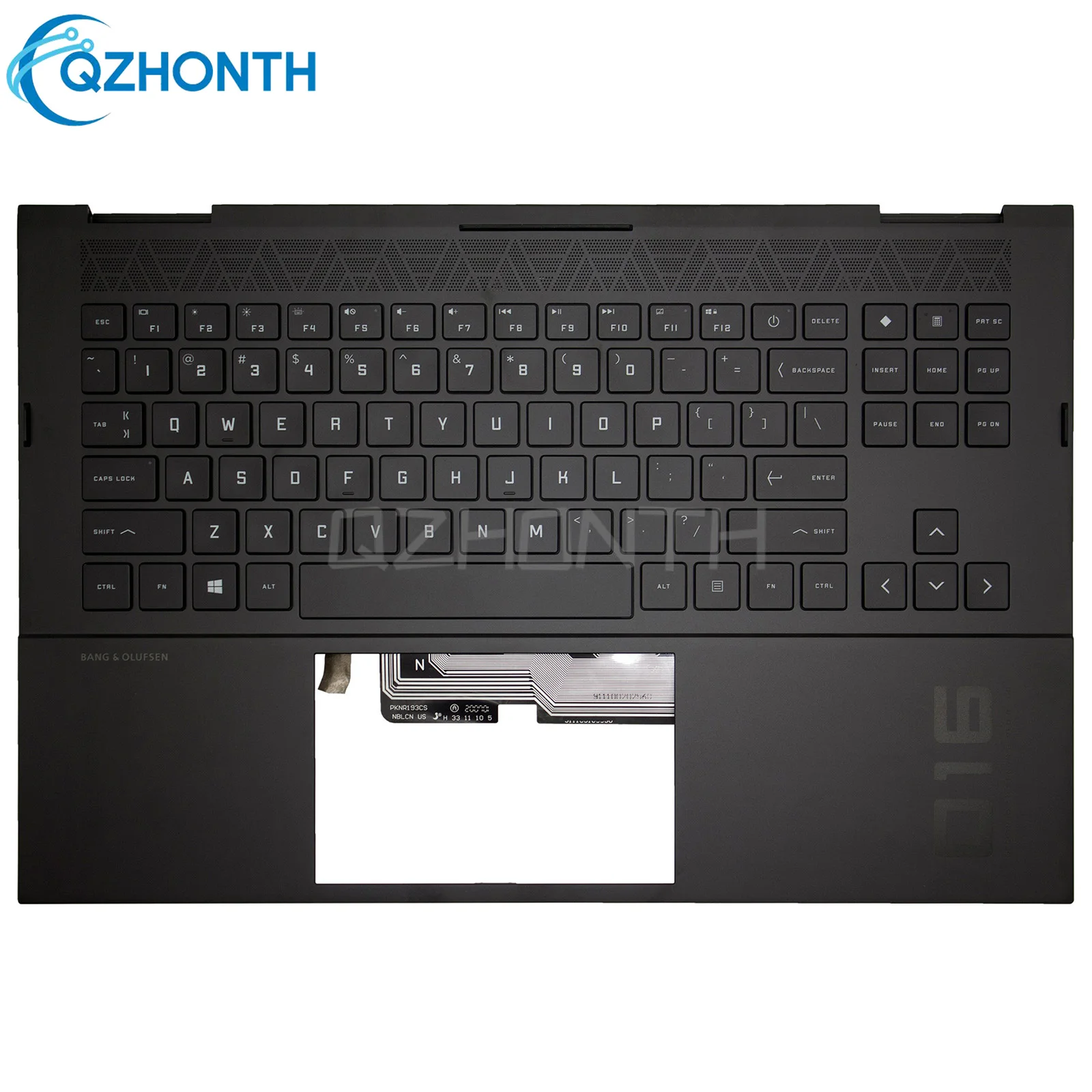 Poggiapolsi Usato Con Tastiera Retroilluminata Per Hp Omen 16-B 16-C Tpn-Q265 Tpn-Q267 16.1"