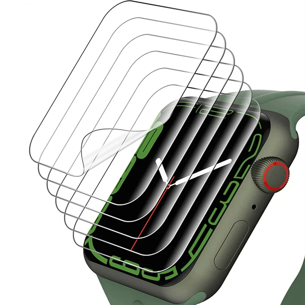 Non Vetro Per Apple Watch Ultra 2 49Mm 45Mm 44Mm Proteggi Schermo Antigraffio Cover Apple Watch Series 7 8 9 Ultra 2 Film